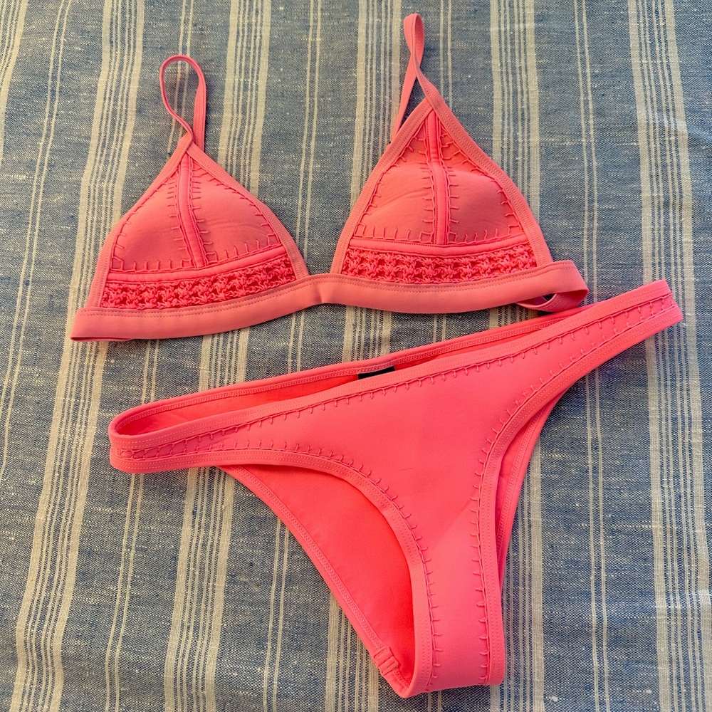 Traingl bikini set